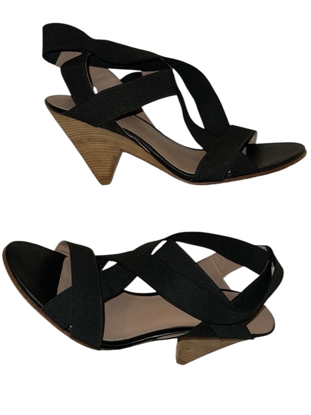 Belle by Sigerson Morrison Strappy Open Toe Heels Sandals Women’s 8.5